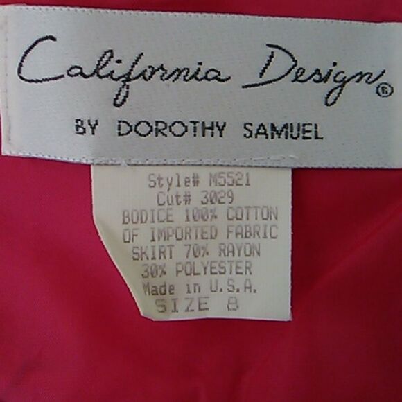 Vintage California Design by Dorothy Samuel Dress - Picture 11 of 13